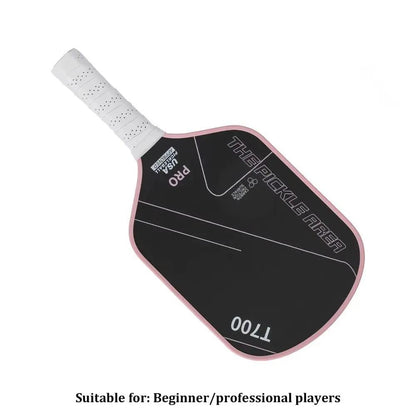 T700 Pickleball Paddle Carbon Fiber USAPA Approved Pickle Ball Paddle Lightweight Frosted Surface Professional Game Supplies