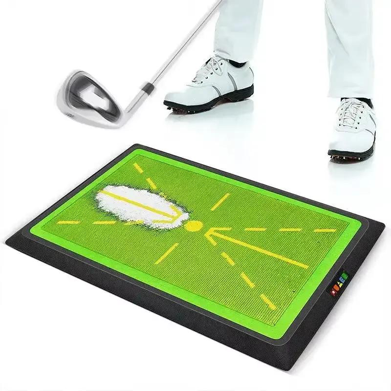 Golf Strike Mat Bead Display Track Beginner Training Trace Detection Pad Swing Exerciser PM130-B