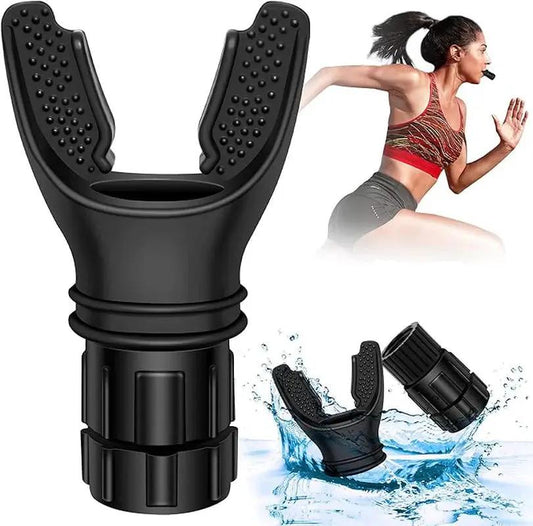 Breathing Exercise for Lungs Portable Breath Fitness Exerciser Device Endurance Workout Device with Adjustable Resistances
