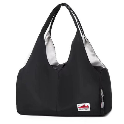 Women'S Bag Nylon Yoga Mat Carry Shoulder Handbag Ladies Academy Female Travel Bolsas Duffle Shoe Bags for Gym Sports Fitness