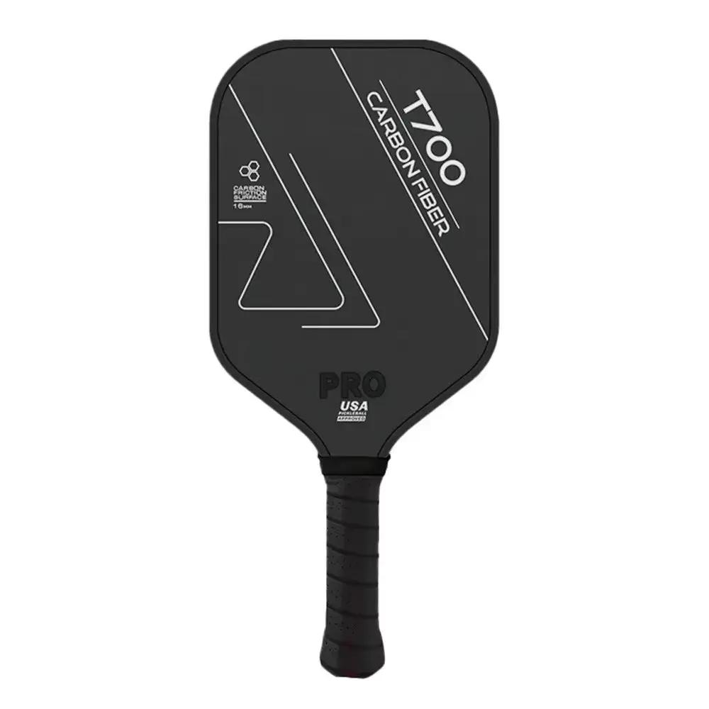 T700 Pickleball Paddle Carbon Fiber USAPA Approved Pickle Ball Paddle Lightweight Frosted Surface Professional Game Supplies