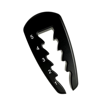 Adjustable Golf Tee Height Tool Precision Tee Height Setter for Consistent Swings, Durable Design, Easy-To-Use Golf Training Aid