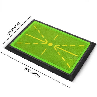 Golf Strike Mat Bead Display Track Beginner Training Trace Detection Pad Swing Exerciser PM130-B