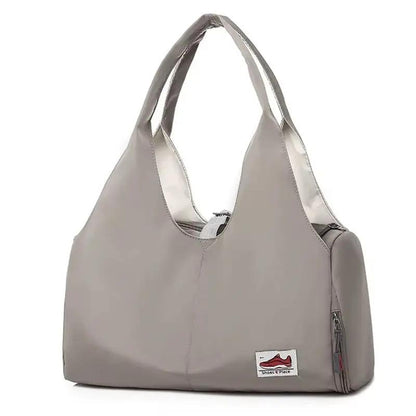 Women'S Bag Nylon Yoga Mat Carry Shoulder Handbag Ladies Academy Female Travel Bolsas Duffle Shoe Bags for Gym Sports Fitness