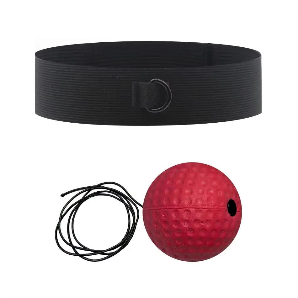 Boxing Speed Ball Head-Mounted PU Punch Ball MMA Sanda Training Hand Eye Reaction Gym Sandbag Muay Thai Boxeo Fitness Equipment